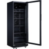METRO Professional Réfrigérateur à Boissons GSC2360B, Acier/Verre, 62 x 63.6 x 175.3 cm, 347 L, avec Serrure, Noir