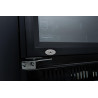 METRO Professional Réfrigérateur à Boissons GSC2360B, Acier/Verre, 62 x 63.6 x 175.3 cm, 347 L, avec Serrure, Noir