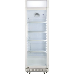 METRO Professional Réfrigérateur à Boissons/Frigo Vitré GSC2360C, Métal/Verre 62 x 64.6 x 193.5cm, 347 L, Froid Ventilé, 180 W, 