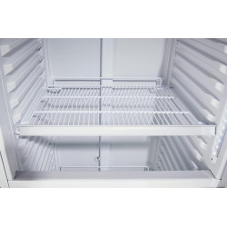 METRO Professional Réfrigérateur à Boissons/Frigo Vitré GSC2360C, Métal/Verre 62 x 64.6 x 193.5cm, 347 L, Froid Ventilé, 180 W, 