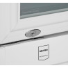 METRO Professional Réfrigérateur à boissons/Frigo vitré GSC2350B, 62 x 63.6 x 201.1 cm, 324 L, blanc