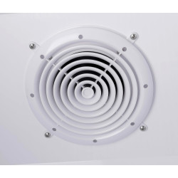 METRO Professional Réfrigérateur à boissons/Frigo vitré GSC2350B, 62 x 63.6 x 201.1 cm, 324 L, blanc