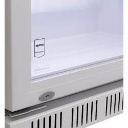 METRO Professional Réfrigérateur à Boissons GSC2360, Acier/Verre/Plastique, 62x63.6x175.3cm, 347L, Refroidissement: Ventilateur 