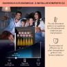 KLARSTEIN Mini Frigo de Chambre et Bureau pour Boisson, Petit Frigo Silencieux, Refrigerateur Mini Bar 80L, Petit Réfrigérateur 