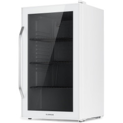 KLARSTEIN Mini Frigo de Chambre et Bureau pour Boisson, Petit Frigo Silencieux, Refrigerateur Mini Bar 80L, Petit Réfrigérateur 