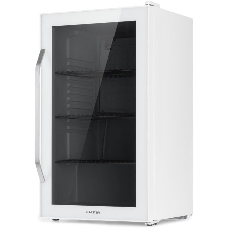 KLARSTEIN Mini Frigo de Chambre et Bureau pour Boisson, Petit Frigo Silencieux, Refrigerateur Mini Bar 80L, Petit Réfrigérateur 
