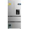 Cecotec Refrigerateur Congelateur 4 Portes Française Bolero CoolMarket FD 436 WD Inox E. Réfrigérateur 436L, inox, distributeur 