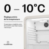 Klarstein Audrey Evo Réfrigérateur à boissons 65 L - Réfrigérateur à boissons avec porte vitrée, éclairage LED, température régl