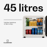 Klarstein Audrey Evo Réfrigérateur à boissons 45 L - Réfrigérateur à boissons avec porte vitrée, éclairage LED, température régl