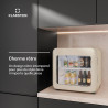 Klarstein Audrey Evo Réfrigérateur à boissons 45 L - Réfrigérateur à boissons avec porte vitrée, éclairage LED, température régl