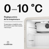 Klarstein Audrey Evo Réfrigérateur à boissons 45 L - Réfrigérateur à boissons avec porte vitrée, éclairage LED, température régl