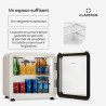 Klarstein Audrey Evo Réfrigérateur à boissons 45 L - Réfrigérateur à boissons avec porte vitrée, éclairage LED, température régl