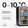 Klarstein Audrey Evo Réfrigérateur à boissons - 113 L, Porte à double vitrage, LED, Thermostat mécanique, Température 0-10°C, De