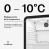 Klarstein Audrey Evo Réfrigérateur à boissons 65 L - Réfrigérateur à boissons avec porte vitrée, éclairage LED, température régl