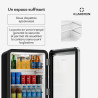 Klarstein Audrey Evo Réfrigérateur à boissons 65 L - Réfrigérateur à boissons avec porte vitrée, éclairage LED, température régl