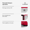 Klarstein Audrey Evo Réfrigérateur à boissons - 68 L, Porte à double vitrage, LED, Thermostat mécanique, 0-10°C, Classe Énergéti