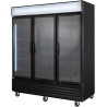 GastroHero Réfrigérateur à boissons ECO 1500 avec portes rabattables et élément lumineux pour la restauration