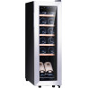 Kalamera KRC-35FCSS Réfrigérateur à vin 12 bouteilles 35 litres Petite armoire climatique avec compresseur 5-18°C