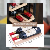 Kalamera KRC-35FCSS Réfrigérateur à vin 12 bouteilles 35 litres Petite armoire climatique avec compresseur 5-18°C
