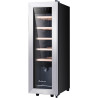 Kalamera KRC-35FCSS Réfrigérateur à vin 12 bouteilles 35 litres Petite armoire climatique avec compresseur 5-18°C