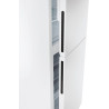 Candy CCT3L517EW Réfrigérateur combiné - Pose libre, Hauteur : 1,77 m, 260L, 2 portes réversibles, Low Frost, LED, 39 dB, Blanc,