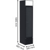 Générique Armoire à Boissons Extra Slim – 160 L – Refroidissement Positif Ventilé – 1 Porte Battante – Éclairage LED – 5 Étagère