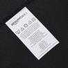 Amazon Basics Drap Plat en Microfibre, 275 x 275 cm, Noir Uni (Lot de 2)