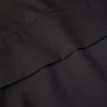 Amazon Basics Drap Plat en Microfibre, 275 x 275 cm, Noir Uni (Lot de 2)