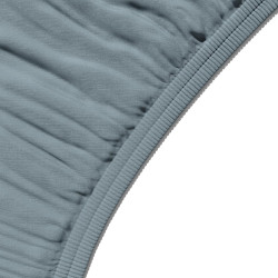 Amazon Basics Drap Housse, 160 x 200 x 30 cm, en Polyester Microfibre pour Matelas Épais jusqu'à 30 cm, Bleu Spa