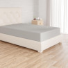 Amazon Basics Drap Housse, 140 x 200 x 30 cm, en Polyester Microfibre pour Matelas Épais jusqu'à 30 cm, Gris Clair