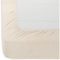 Amazon basics drap-housse en microfibre beige 90 x 190 x 30 cm (lot de 2)