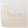 Amazon basics drap-housse en microfibre beige 90 x 190 x 30 cm (lot de 2)