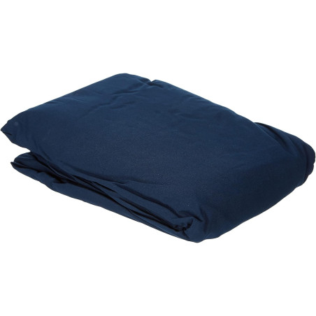 Amazon Basics Drap-housse en microfibre Bleu marine 90 x 200 x 30 cm