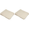 Amazon basics drap-housse en microfibre beige 90 x 200 x 30 cm (lot de 2)