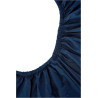 Amazon Basics Drap Housse, 150 x 200 x 30 cm, en Polyester Microfibre pour Matelas Épais jusqu'à 30 cm, Bleu Marine