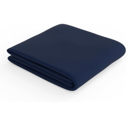 Amazon Basics Drap Housse, 200 x 200 x 30 cm, en Polyester Microfibre pour Matelas Épais jusqu'à 30 cm, Bleu Marine