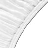 Amazon Basics Drap Housse, 180 x 200 x 30 cm, en Polyester Microfibre pour Matelas Épais jusqu'à 30 cm, Blanc (Lot de 2)