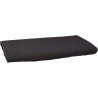 Amazon Basics Drap plat en microfibre, 275 x 275 cm, Noir Uni