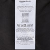 Amazon Basics Drap plat en microfibre, 275 x 275 cm, Noir Uni