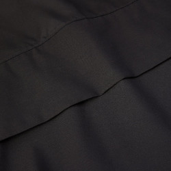Amazon Basics Drap plat en microfibre, 275 x 275 cm, Noir Uni