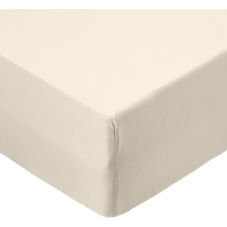 Amazon basics drap-housse en microfibre beige 90 x 190 x 30 cm