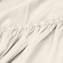 Amazon basics drap-housse en microfibre beige 90 x 190 x 30 cm