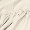Amazon basics drap-housse en microfibre beige 90 x 190 x 30 cm