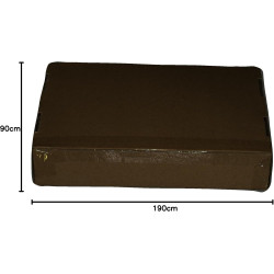 Amazon Basics Drap Housse, 90 x 190 x 30 cm, en Polyester Microfibre pour Matelas Épais jusqu'à 30 cm, Blanc