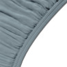 Amazon Basics Drap Housse, 90 x 190 x 30 cm, en Polyester Microfibre pour Matelas Épais jusqu'à 30 cm, Bleu Spa