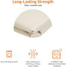 Amazon basics drap-housse en microfibre beige 90 x 200 x 30 cm