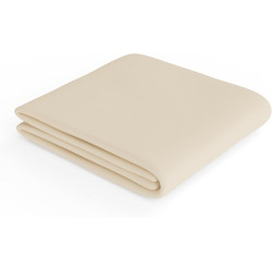 Amazon basics drap housse, 140 x 200 x 30 cm, en polyester microfibre pour matelas épais jusqu'à 30 cm, beige