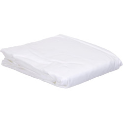 Amazon Basics Drap Housse, 150 x 200 x 30 cm, en Polyester Microfibre pour Matelas Épais jusqu'à 30 cm, Blanc