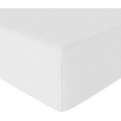 Amazon Basics Drap Housse, 180 x 200 x 30 cm, en Polyester Microfibre pour Matelas Épais jusqu'à 30 cm, Blanc
