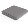 Amazon Basics Drap Housse, 135 x 190 x 30 cm, en Polyester Microfibre pour Matelas Épais jusqu'à 30 cm, Gris Foncé